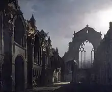 Ruines de la chapelle de Holyrood