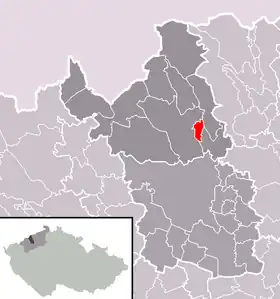 Localisation de Louka u Litvínova