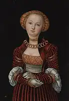 Portrait de femme1525, Londres