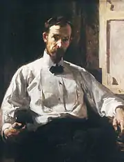Autoportrait, 1908, Lyon, musée des Beaux-Arts.