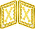 Insignes de col de Reichsmarschall.