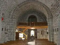 La nef et la tribune.