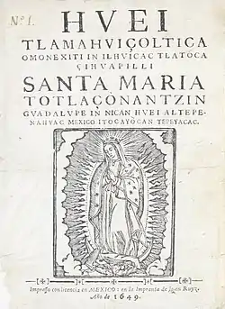 Image illustrative de l’article Huei tlamahuiçoltica