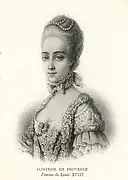 Marie-Joséphine de Savoie, vers 1775.