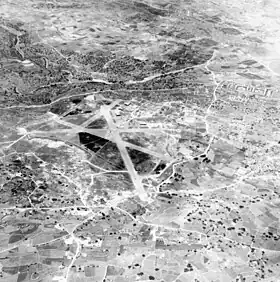 Vue aérienne le 29 mai 1941.