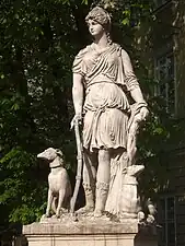 statue de Diane, classée