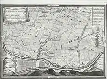 Plan gravé d’un territoire.