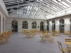 Cloître de l'ancien couvent en 2019