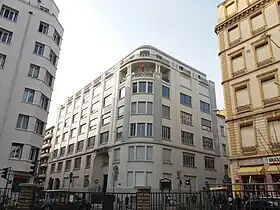 Vue de la mission diplomatique