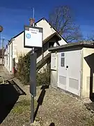 L'arrêt de bus Horizon en 2018.