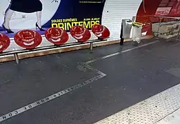 Limite de la Bastille, ligne 5.