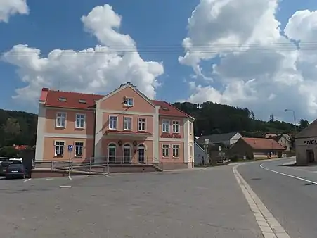 Městečko Trnávka : la mairie.