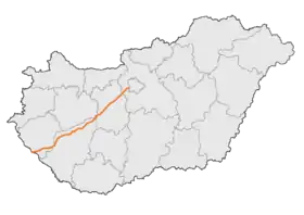 Image illustrative de l’article Autoroute M7 (Hongrie)