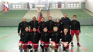 Configuration de l'équipe lors de la saison 2017-2018