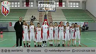 Configuration de l'équipe lors de la saison 2015-2016