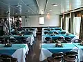Restaurant à la carte au pont 7 arrière.