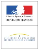 Logo du ministère de l'Économie des Finances et de l'Industrie de 1999 à mai 2007.