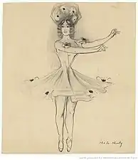 Mado Minty dessinée par Maurice Lefebvre-Lourdet