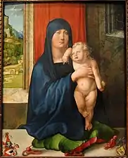 Albrecht Dürer : Madone Haller, 1498