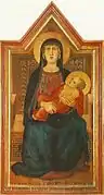Ambrogio Lorenzetti, Madonna di Vico l'Abate.
