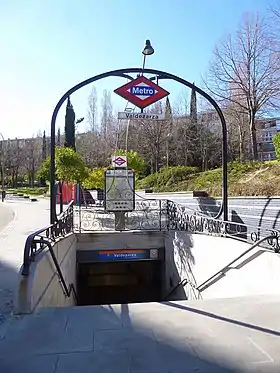 Image illustrative de l’article Valdezarza (métro de Madrid)