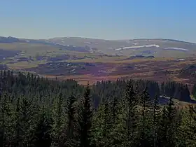 Le signal de Mailhebiau vu de l'est.