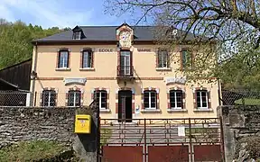 La mairie de Boô-Silhen situé à Asmets en 2021.