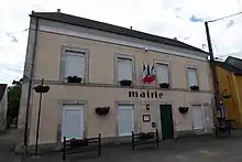 La mairie de Sancheville.