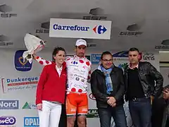 Julien Duval est premier du classement des monts.