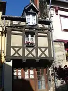 La maison du 29, rue Olivier de Clisson.