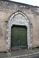 Porte de la maison d'arrêt de Chartres.