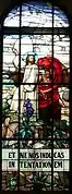 Verrière « Tentation du Christ »(1913, Kuder).