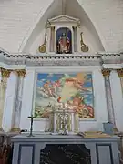 Maitre-autel de l'église.