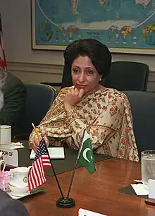 Dr. Maliha Lodhi, diplomate pakistanais.