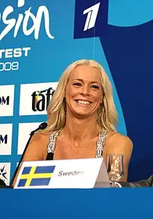 Malena Ernman à Moscou (2009)