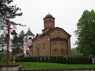 L'église du monastère de Lelić