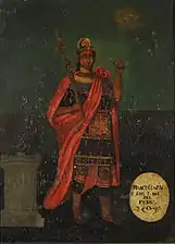 Tableau anonyme du XIXe siècle conservé au  Musée National des Beaux-Arts d'Argentine.