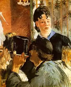 La Serveuse de bocks, 1879,Paris, musée d'Orsay.