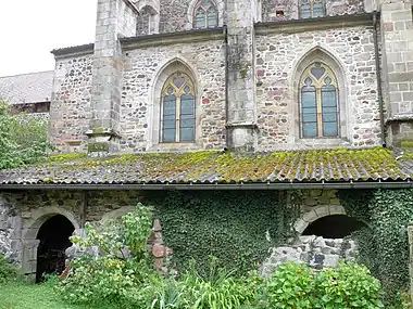 Vestiges du cloître.