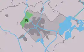 Localisation de Ysbrechtum