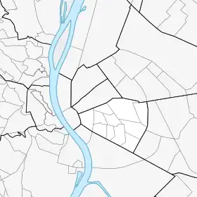 Voir sur la carte administrative du 8e arrondissement de Budapest