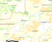 Fontenilles entre Léguevin et Saint-Lys