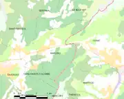 Marlens et les communes voisines.