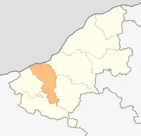 Localisation de Borovo