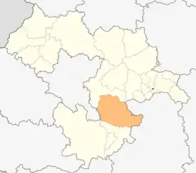 Localisation de Ihtiman