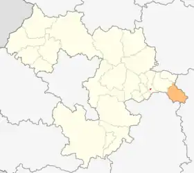 Localisation de Koprivchtitsa