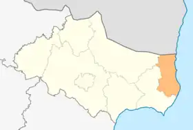 Localisation de Commune Chabla