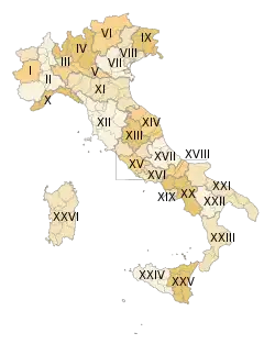 Carte des circonscriptions.
