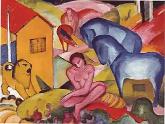 Der Traum (Le Rêve), 1912, huile sur toile (136 × 101 cm), musée Thyssen-Bornemisza (Madrid).