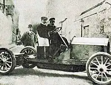 Marc Sorel, toujours lors de la Coupe des Pyrénées 1905.